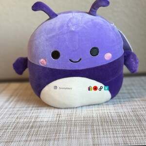 Squishmallows Axel the Purple Beetle 8 inch Plush